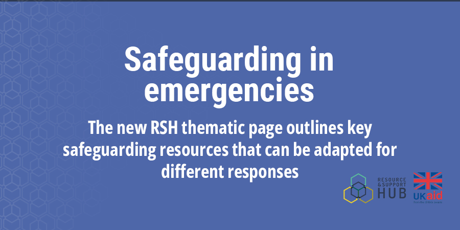 Safeguarding in emergencies
